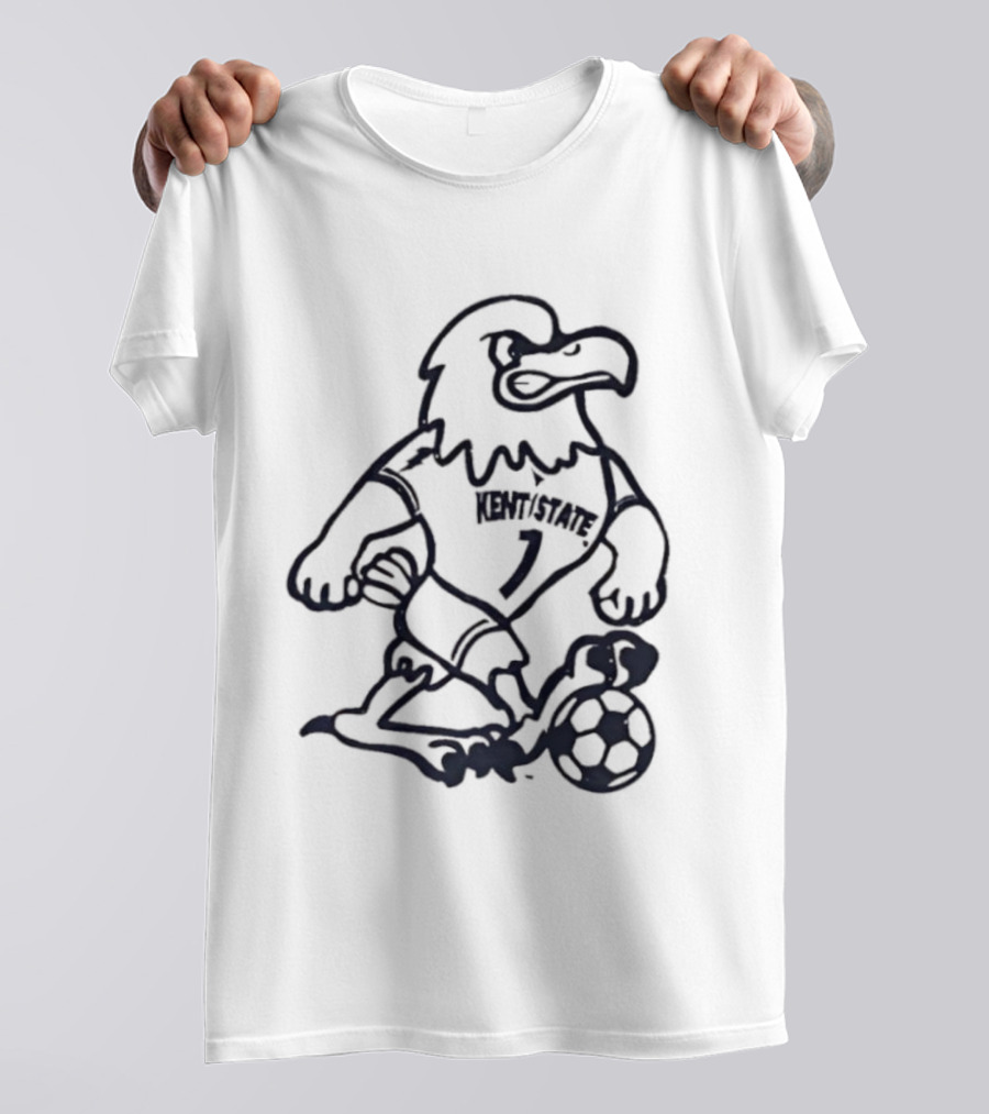 Kent State Eagle Soccer Mascot T-Shirt
