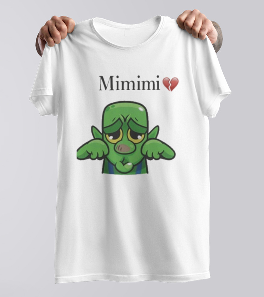 Mimimi Heartbroken Goblin Clash Royale Emojis T-Shirt
