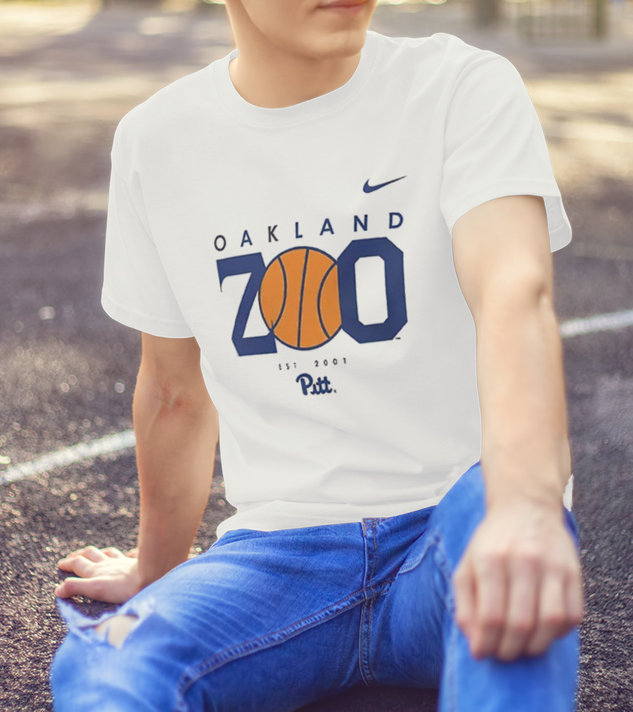 Pitt Oakland Zoo Basketball 2025 Est 2001 Nike T-Shirt