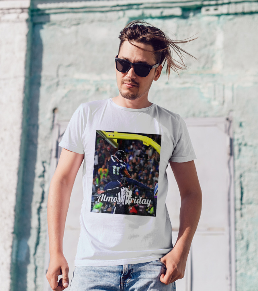 Shaquem Griffin Seattle Seahawks Linebacker NFL Football Almost Friday Game Day Celebrations T-Shirt