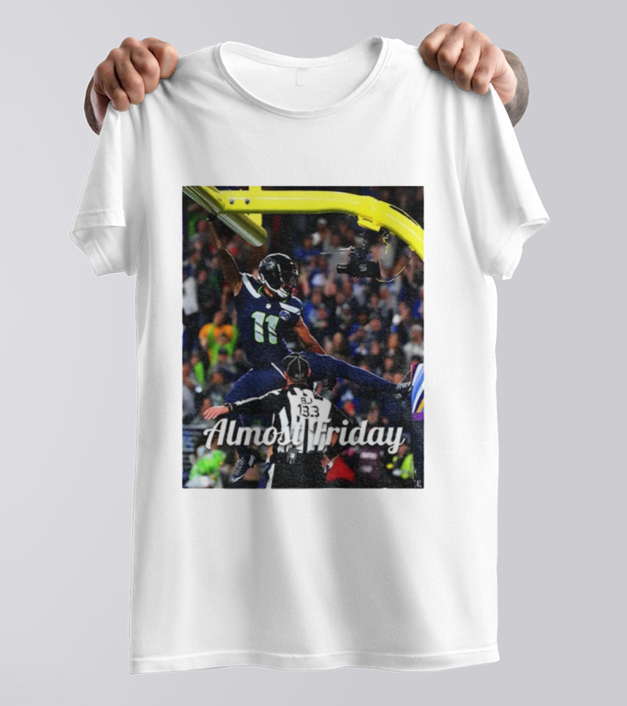 Shaquem Griffin Seattle Seahawks Linebacker NFL Football Almost Friday Game Day Celebrations T-Shirt