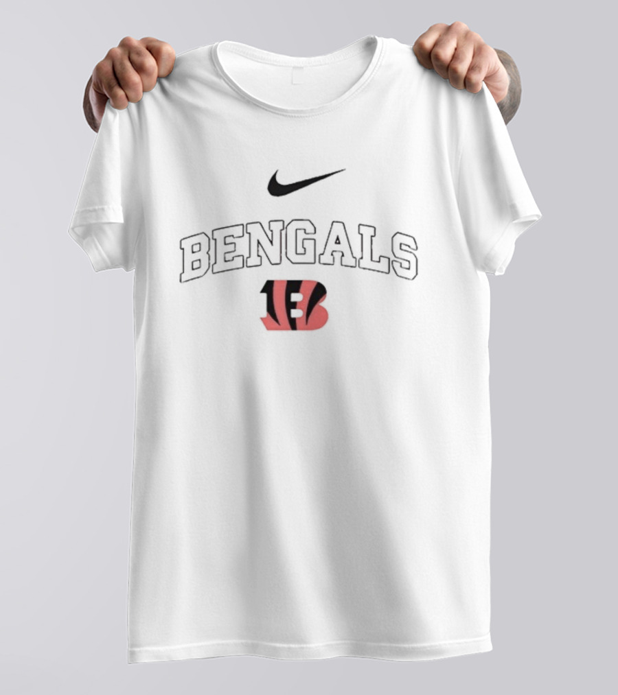 Cincinnati Bengals Nike 2025 Who Dey B Logo T-Shirt