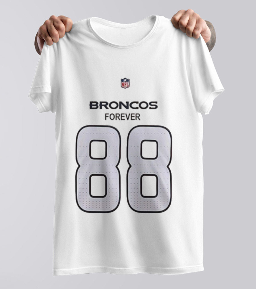 Demaryius Thomas Denver Broncos NFL Forever 88 T-Shirt