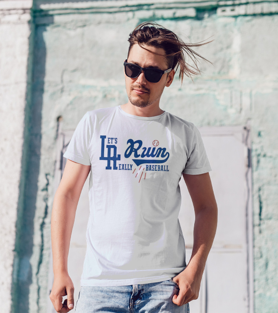 Los Angeles Dodgers Let's Ruin Earlly Baseball T-Shirt
