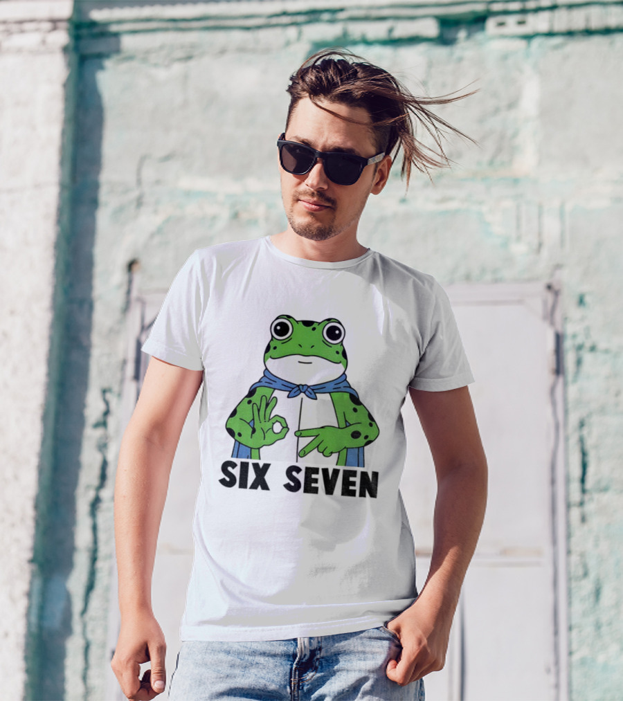 Portland Frog Six Seven Anti Fascism Meme T-Shirt