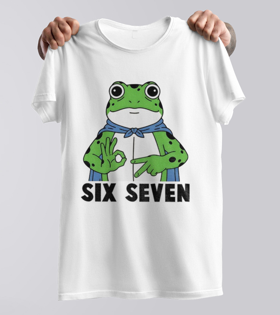 Portland Frog Six Seven Anti Fascism Meme T-Shirt