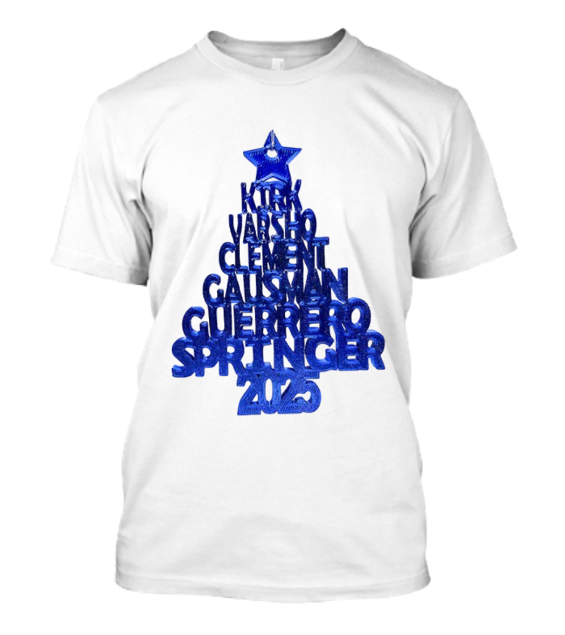 5th Inning World Series Freddie Freeman Kirk Mano Clement Gausman Guerrero Springer 2023 T-Shirt