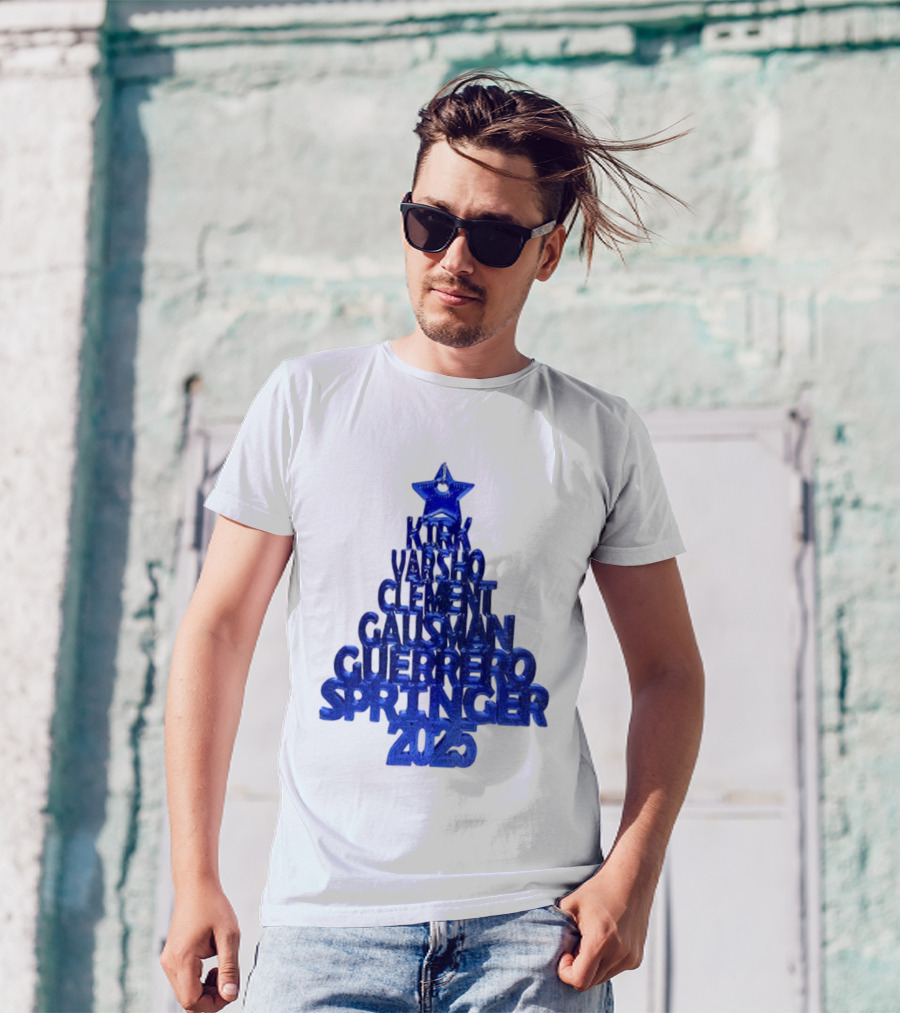 5th Inning World Series Freddie Freeman Kirk Mano Clement Gausman Guerrero Springer 2023 T-Shirt