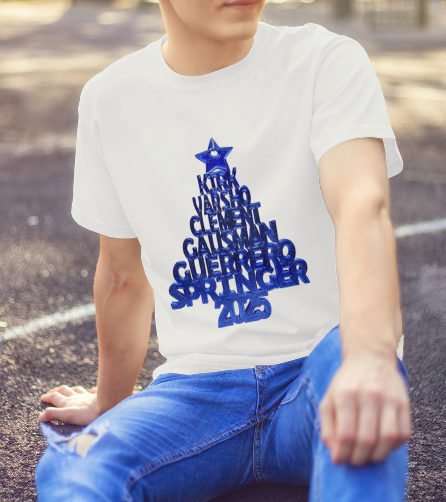 5th Inning World Series Freddie Freeman Kirk Mano Clement Gausman Guerrero Springer 2023 T-Shirt