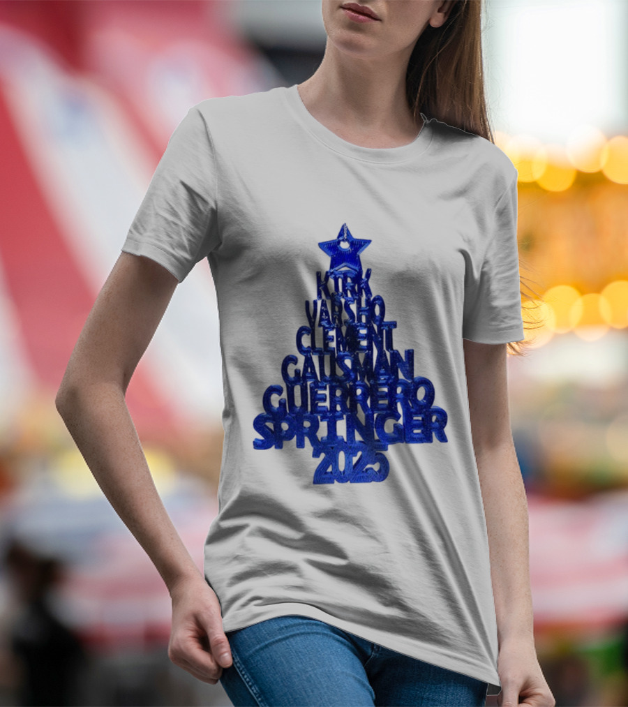 5th Inning World Series Freddie Freeman Kirk Mano Clement Gausman Guerrero Springer 2023 T-Shirt