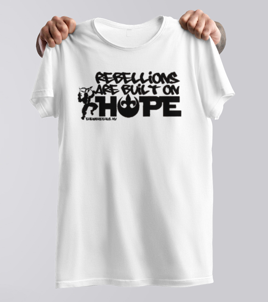 Chewbacchus Rebellions Are Built On Hope Fleur De Lis Mardi Gras Theme T-Shirt