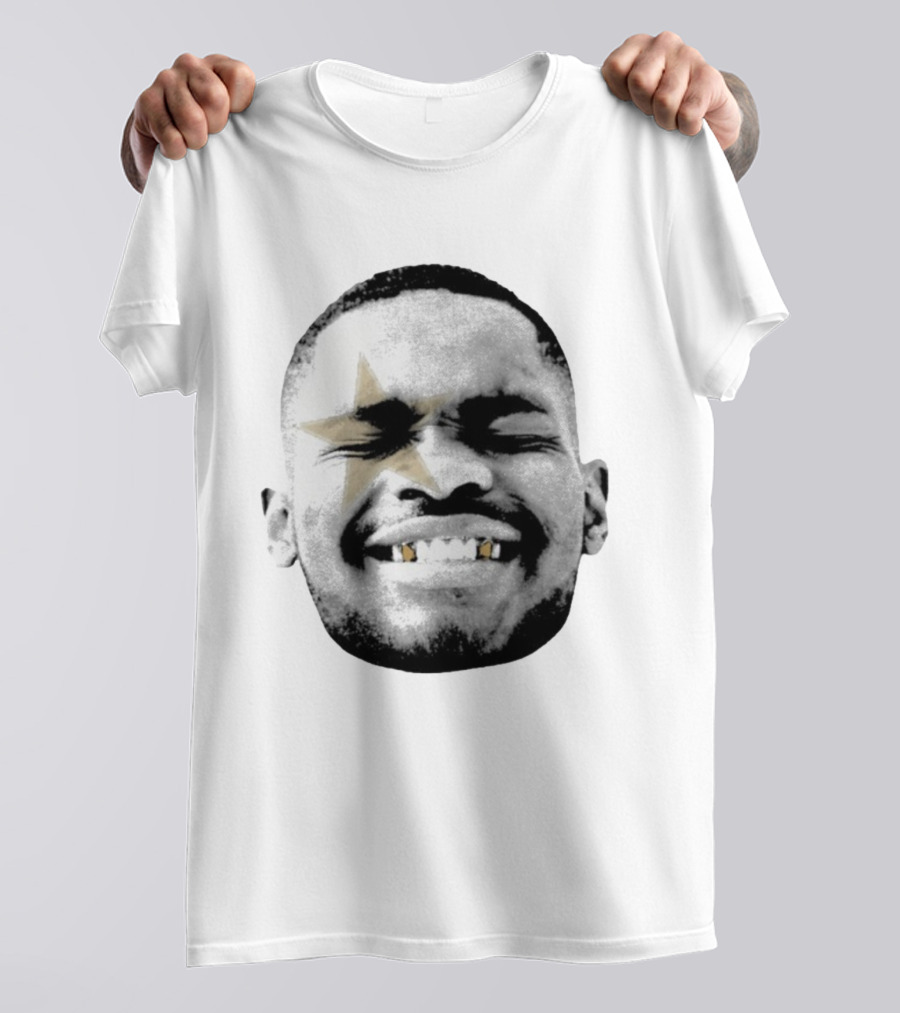 Santan Dave Star Face Grin Icon Gold Teeth T-Shirt