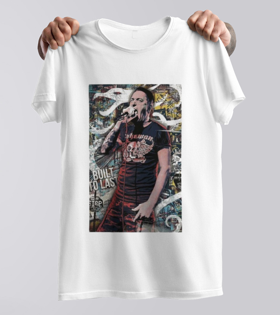 Sick Of It All Built To Last Lou Koller Hardcore Punk NYC Street Art Skull Tattoo T-Shirt