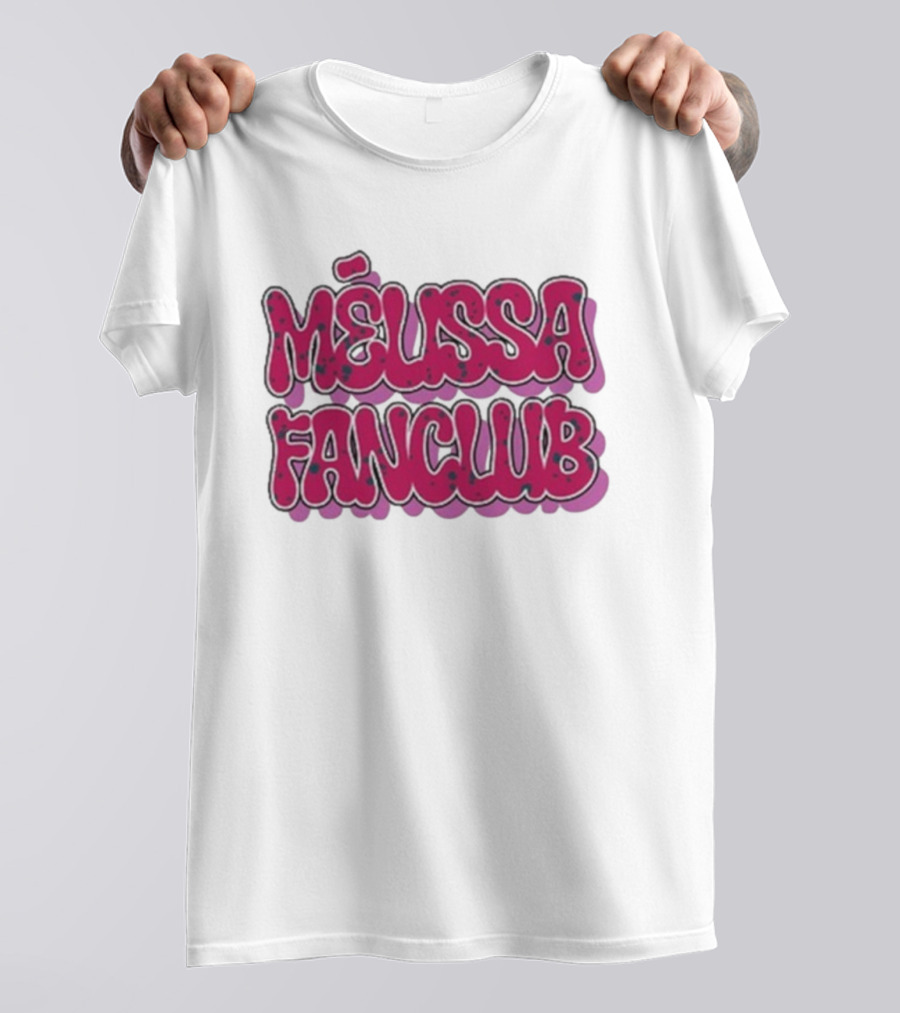 Melissa Fanclub Star Academy Plum Bubble Letters T-Shirt