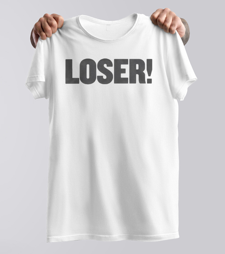 Tame Impala Loser! Bold Text Music Fan Apparel T-Shirt