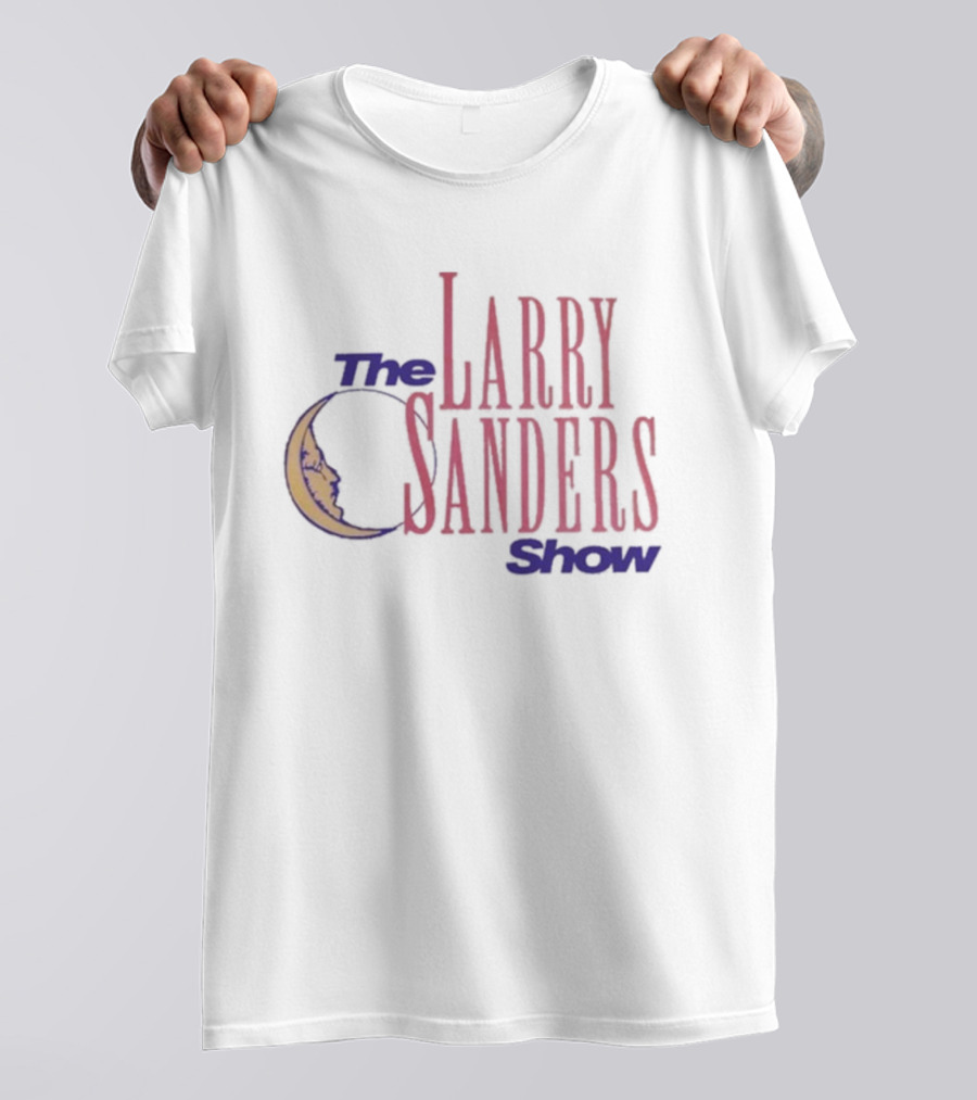 The Larry Sanders Show Crescent Moon Logo T-Shirt