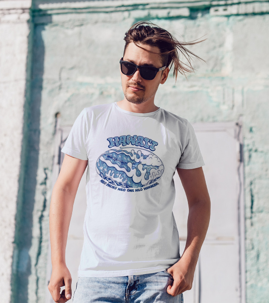 Aaron Kai Hilo Hawaii Surf Waves Hilo Paliku Hilo One Hilo Hanakahi T-Shirt