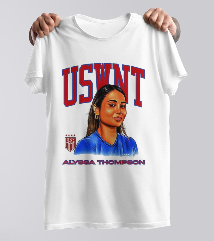 USWNT Alyssa Thompson United States Soccer Team T-Shirt