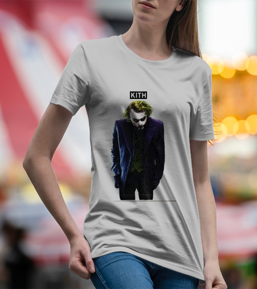 Dodgers Batman Kith Joker Collaboration T-Shirt