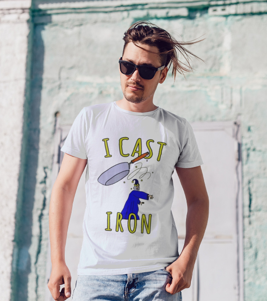 I Cast Iron Wizard With Magic Pan T-Shirt