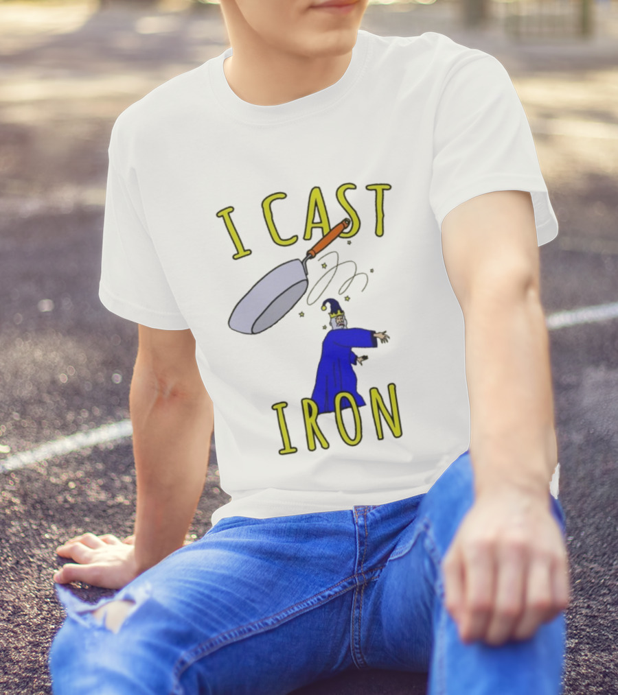 I Cast Iron Wizard With Magic Pan T-Shirt