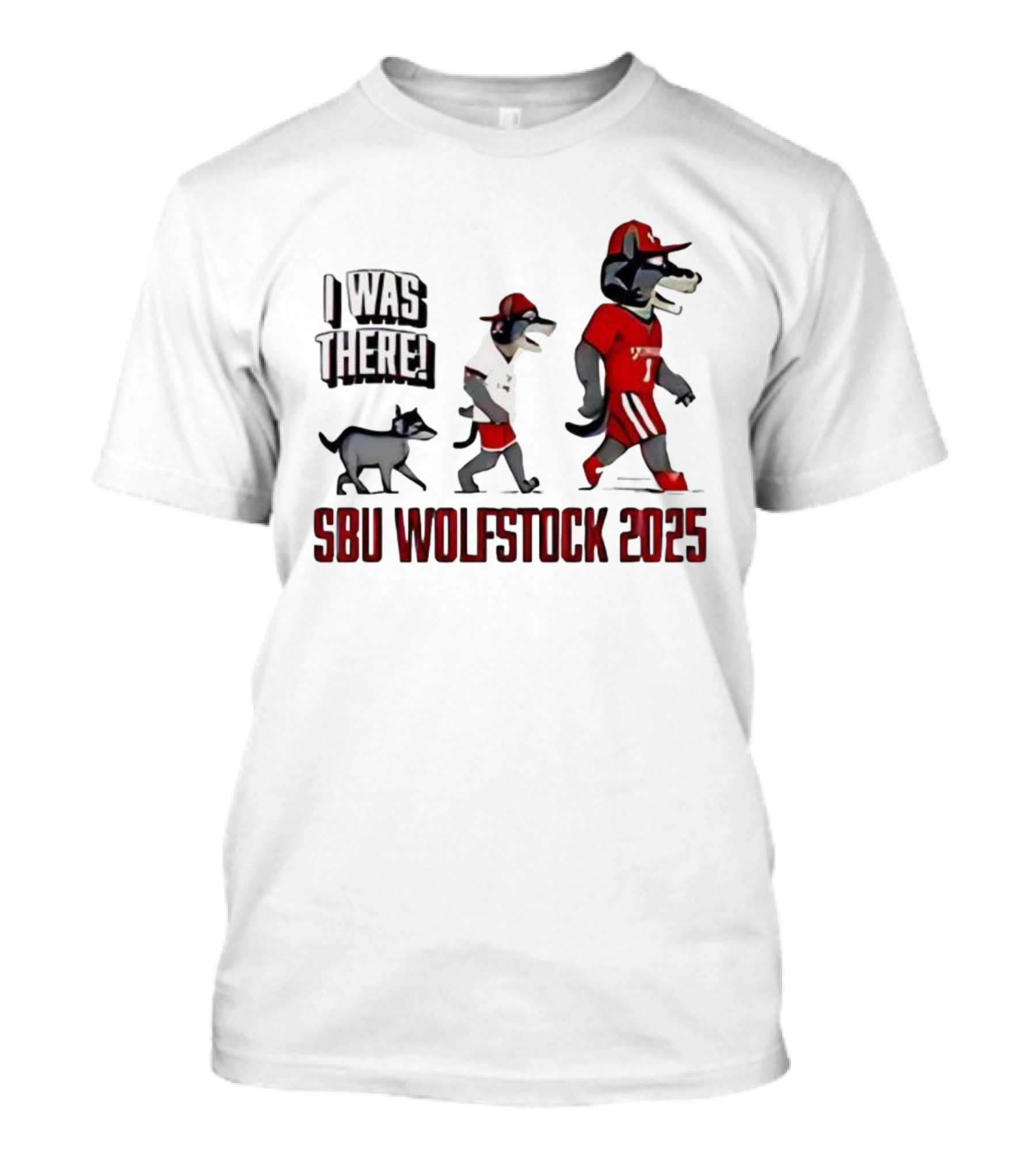 I Was There SBU Wolfstock 2025 Festival Event Celebration T-Shirt
