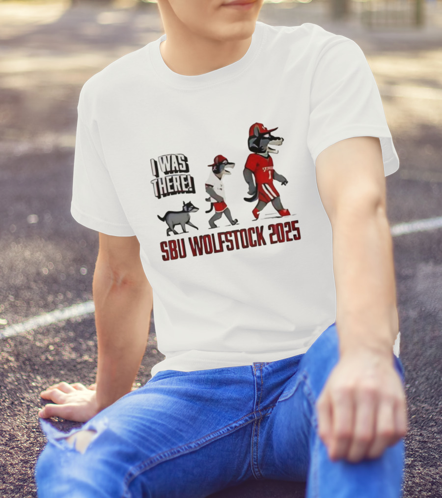 I Was There SBU Wolfstock 2025 Festival Event Celebration T-Shirt