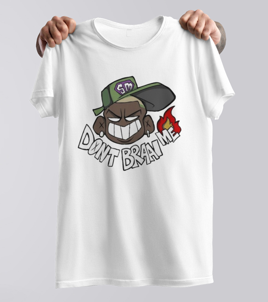 Kindlynxsh SM Cap Fire Emoji Don't Braai Me T-Shirt