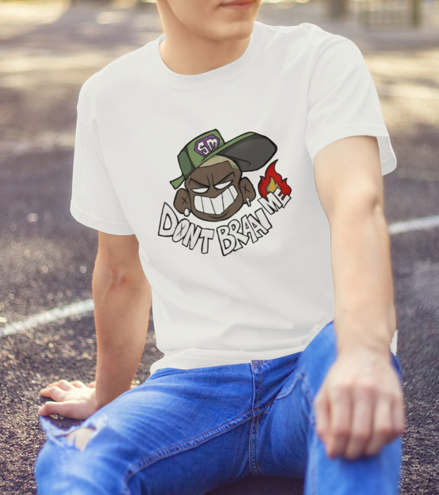 Kindlynxsh SM Cap Fire Emoji Don't Braai Me T-Shirt