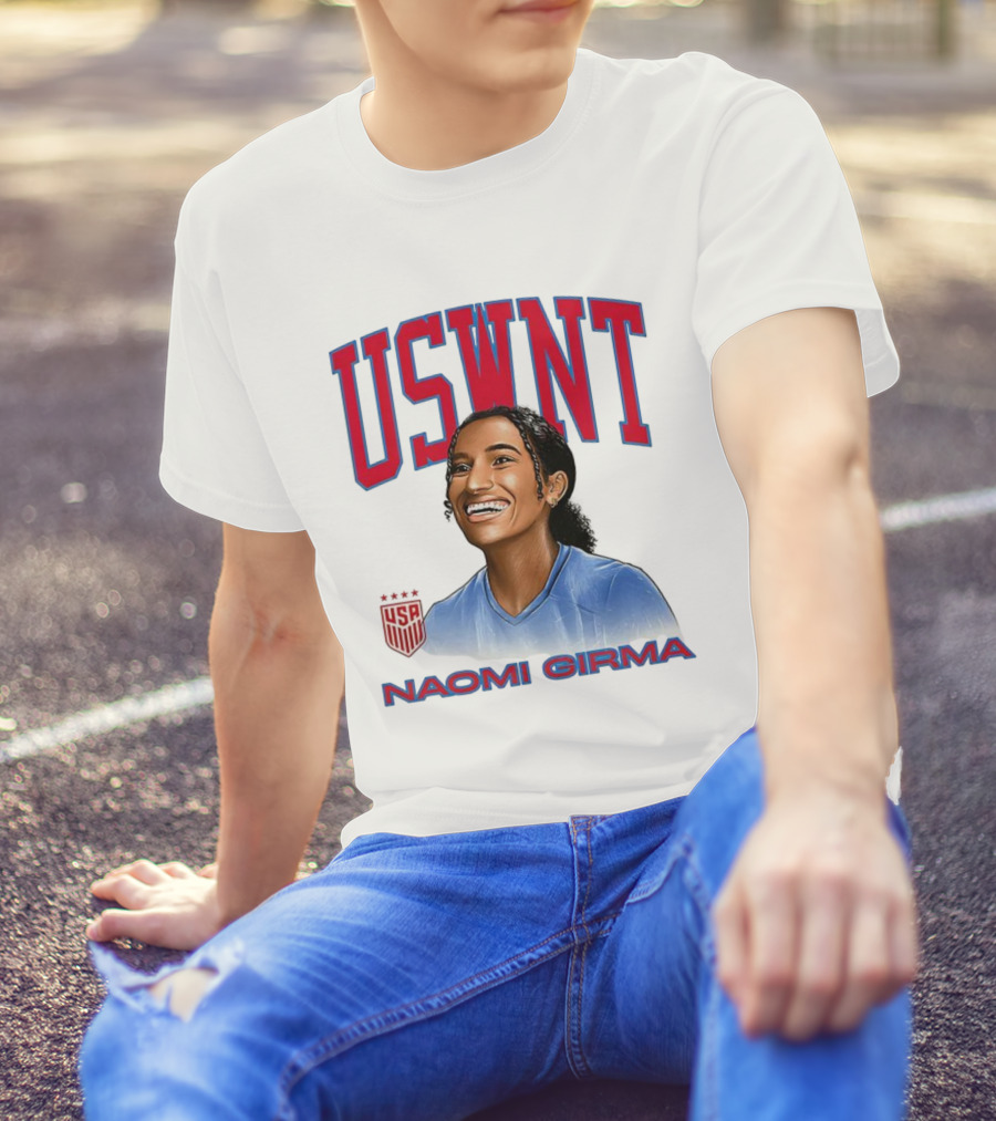 Naomi Girma USWNT USA Soccer Team T-Shirt