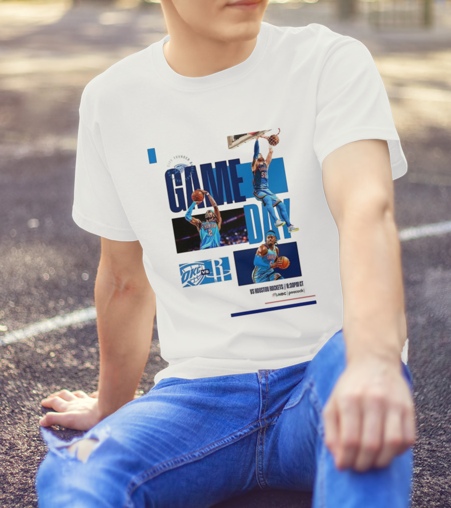 Oklahoma City Thunder Game Day NBA 2025 T-Shirt