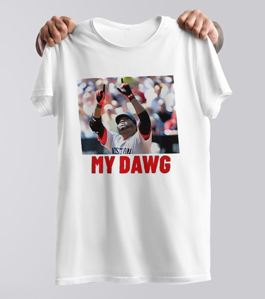 Vladimir Guerrero Jr. David Ortiz My Dawg Toronto Blue Jays Boston Red Sox 2025 T-Shirt