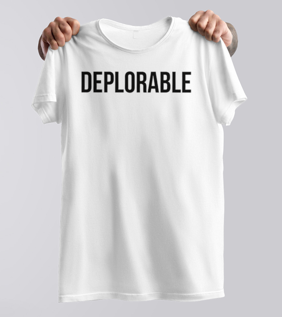 Donald Trump Deplorable And Proud T-Shirt