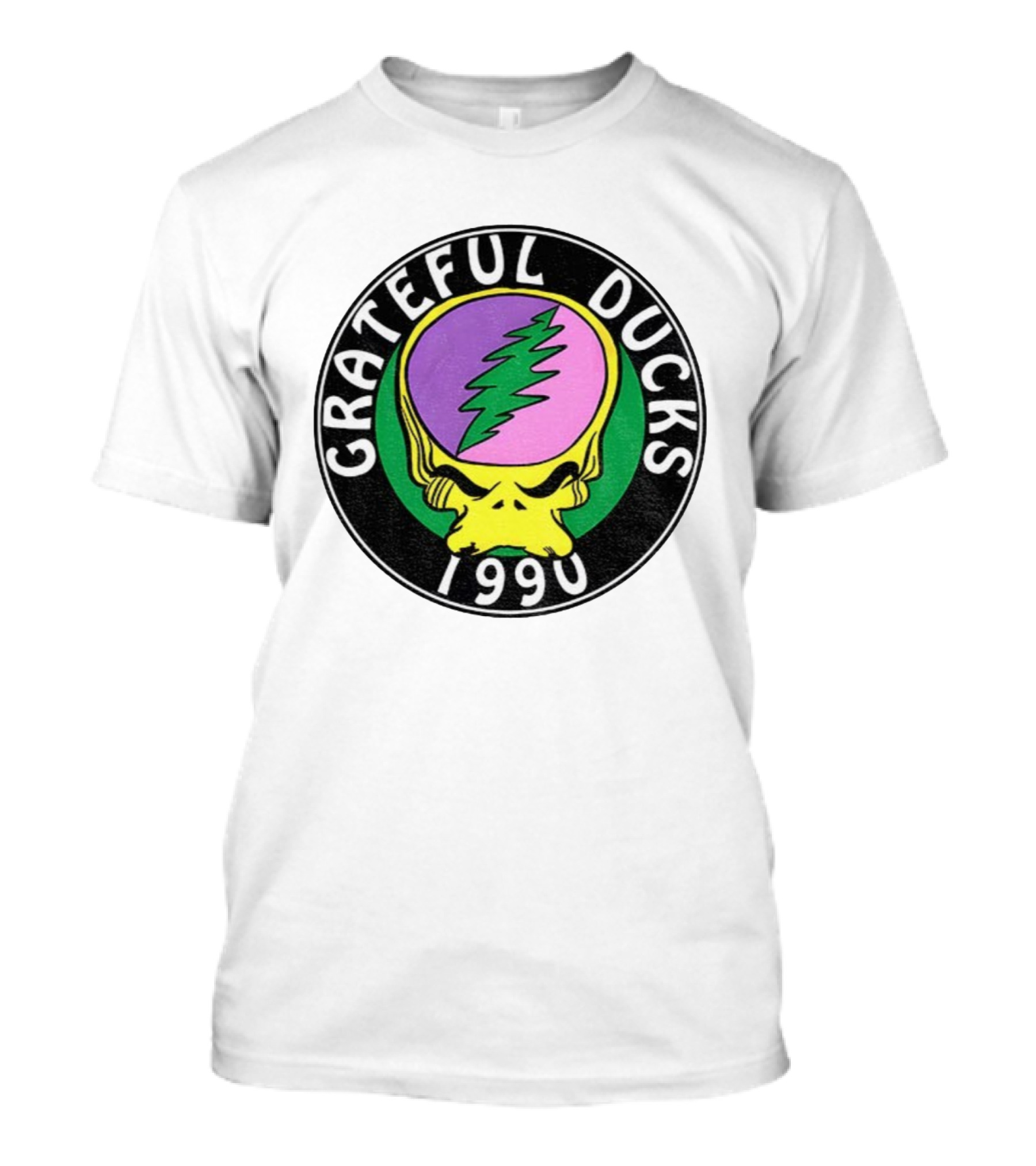 Grateful Ducks 1990 Football Game Day Grateful Dead X Oregon Ducks T-Shirt