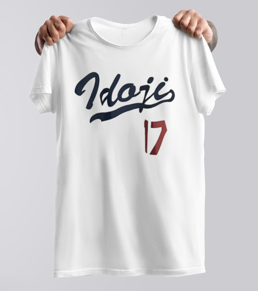 Idoji Shohei Ohtani 17 Los Angeles Dodgers Baseball T-Shirt