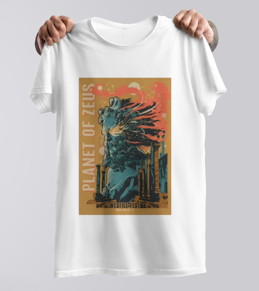 Planet Of Zeus Westill Fest 2025 Vallet France T-Shirt