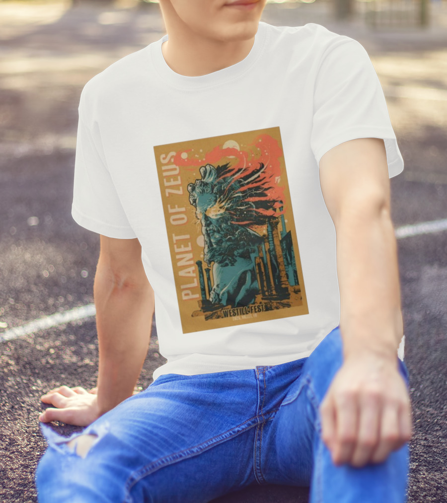 Planet Of Zeus Westill Fest 2025 Vallet France T-Shirt
