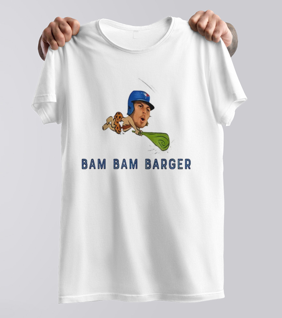 Davis Schneider Toronto Blue Jays Bam Bam Barger MLB Baseball Meme T-Shirt