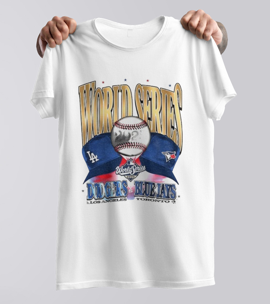 World Series 2025 Dodgers Vs Blue Jays MLB Showdown T-Shirt