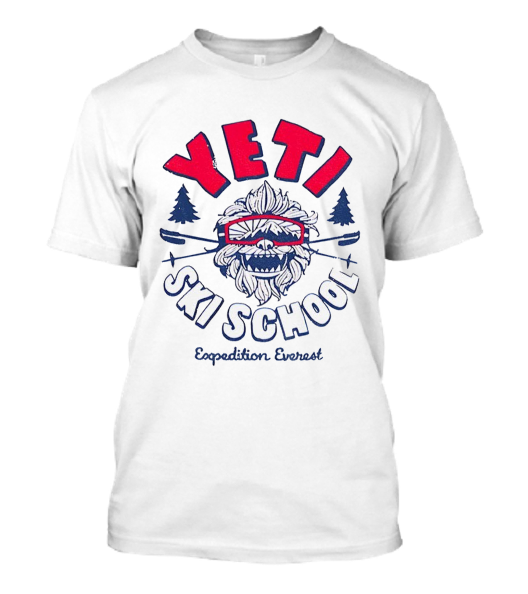 Yeti Ski School Expedition Everest Vintage Disney T-Shirt