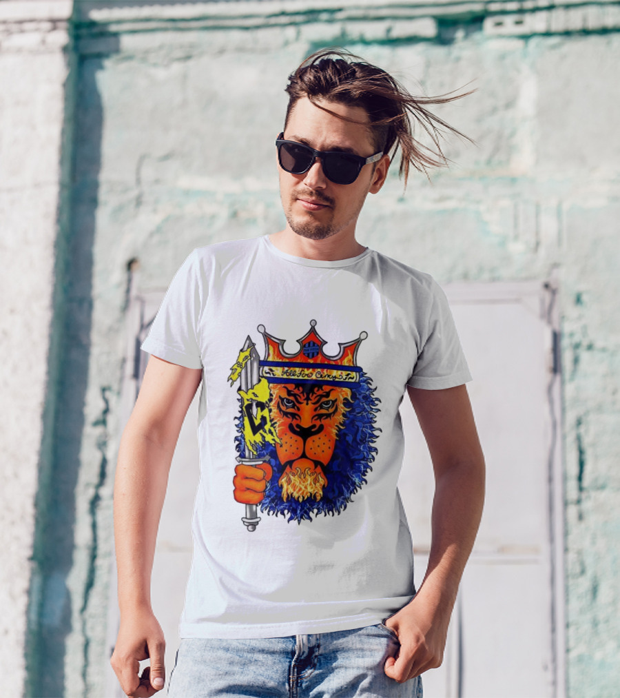 All For Cincy Lion Sword The Pride Crown Flame T-Shirt