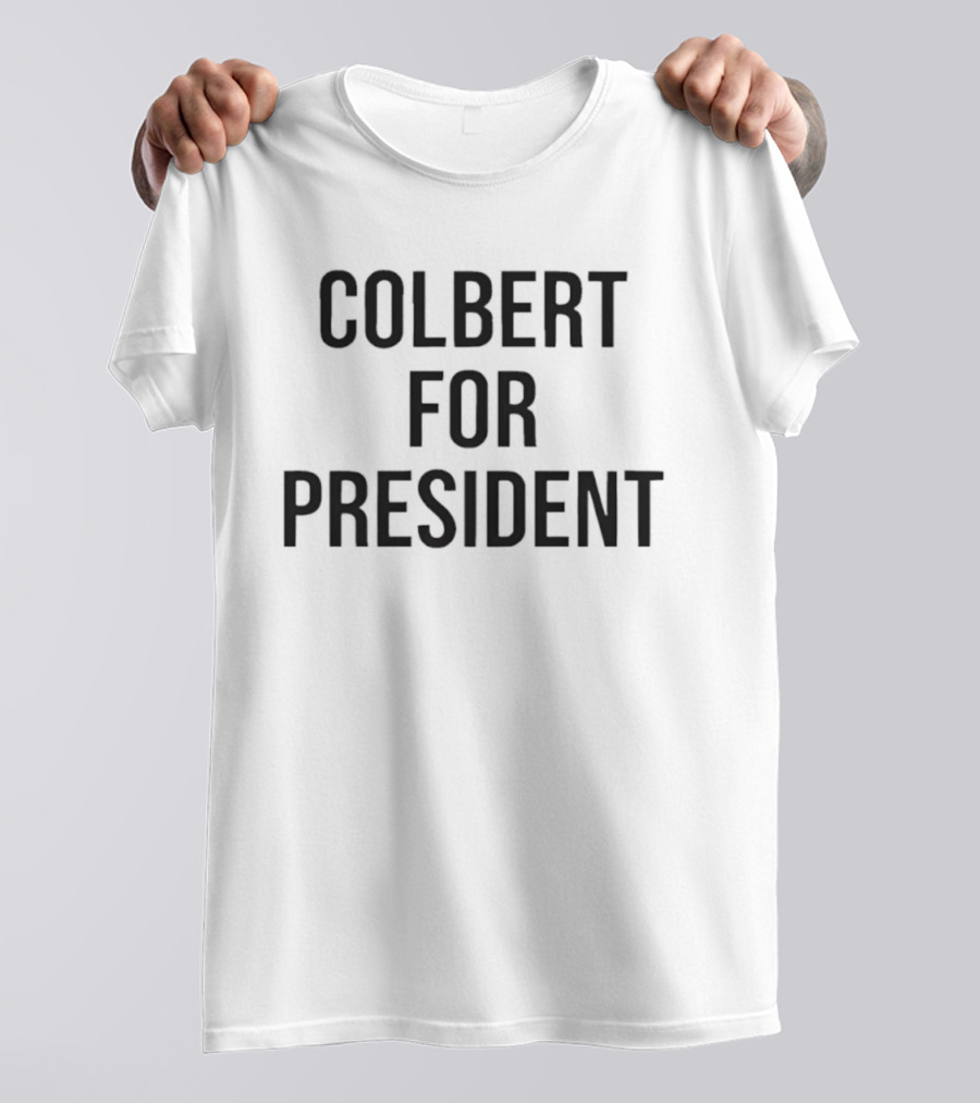Emma Thompson Colbert For President T-Shirt