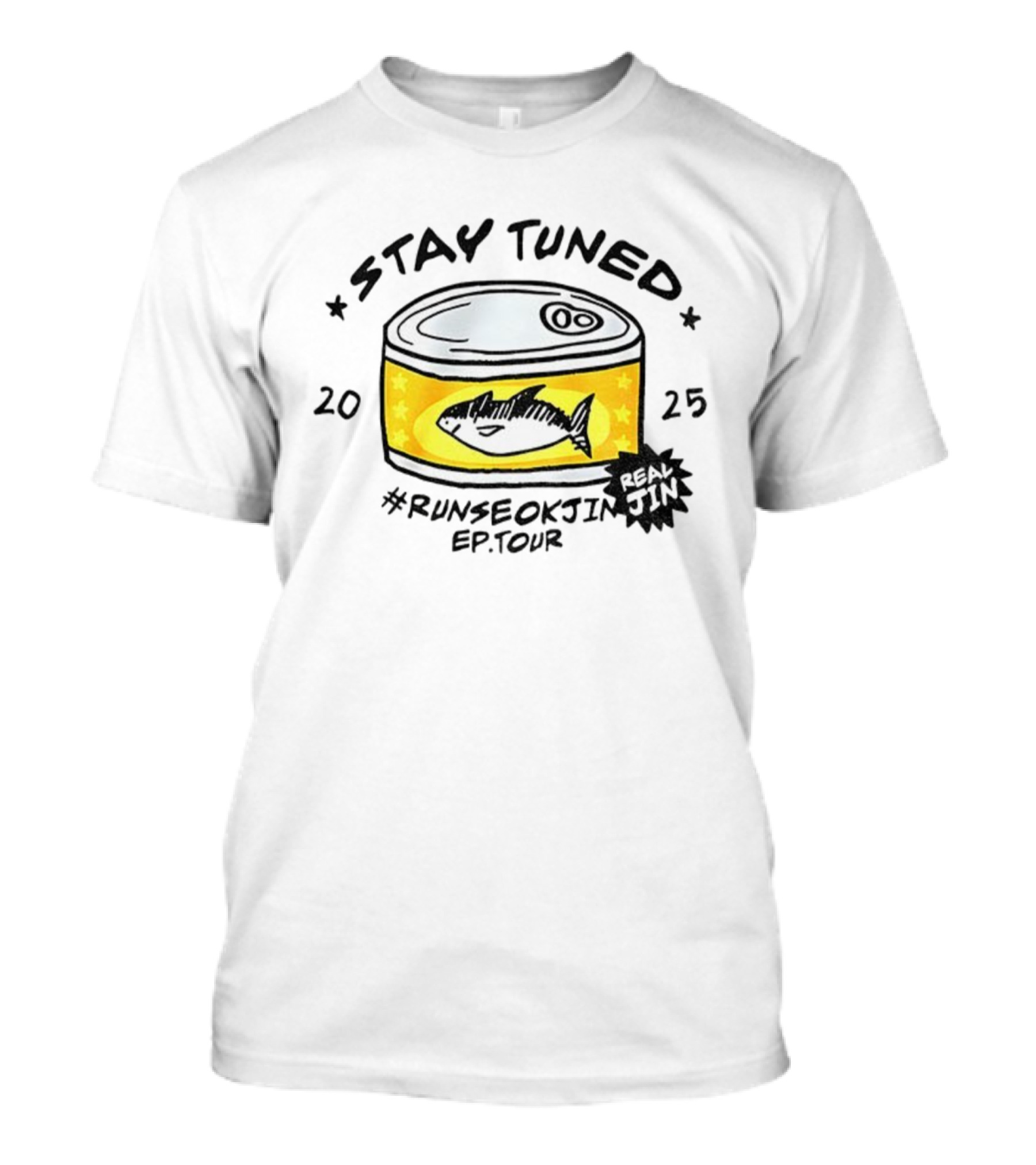 Stay Tuned Real Jin Runseokjin EP Tour 2025 T-Shirt