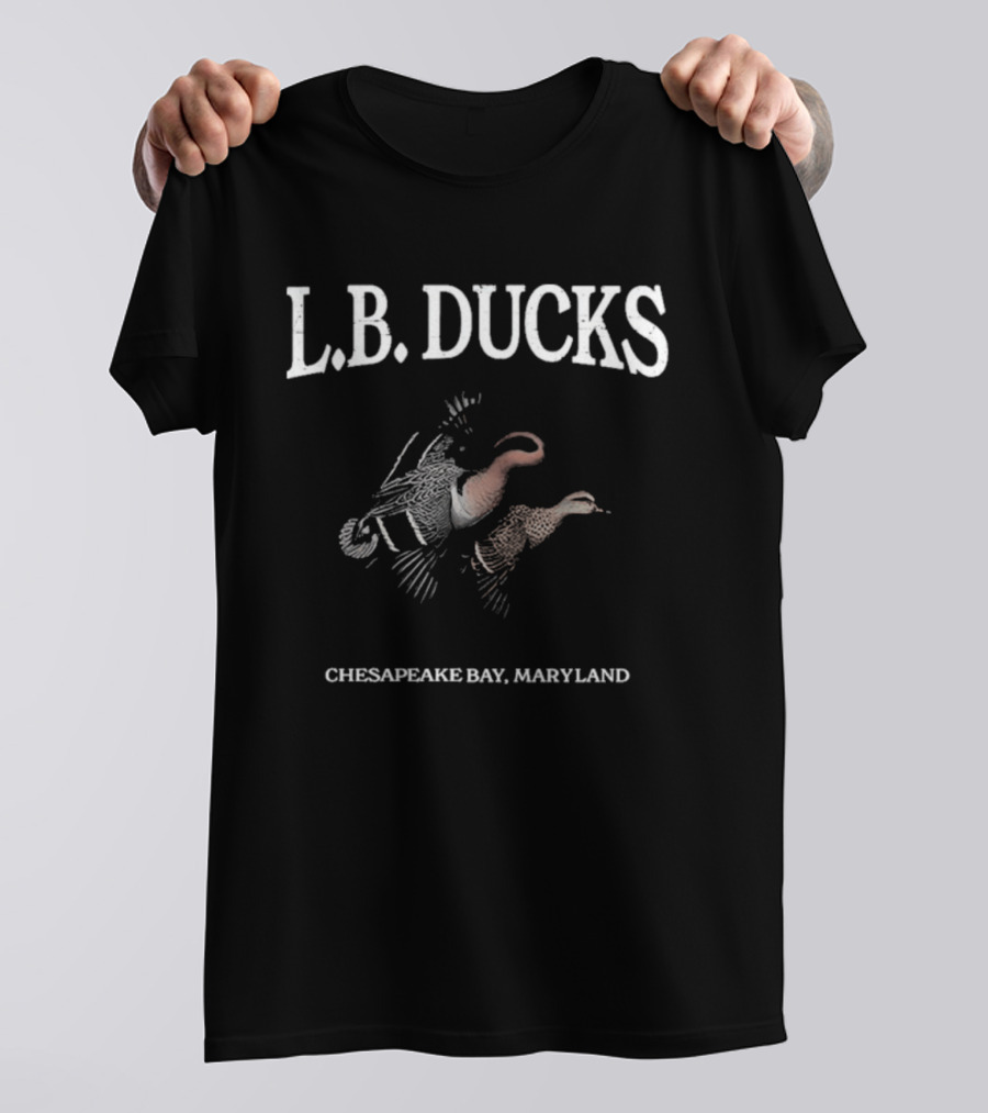 L.B. Ducks Chesapeake Bay Maryland Luke Borchelt T-Shirt