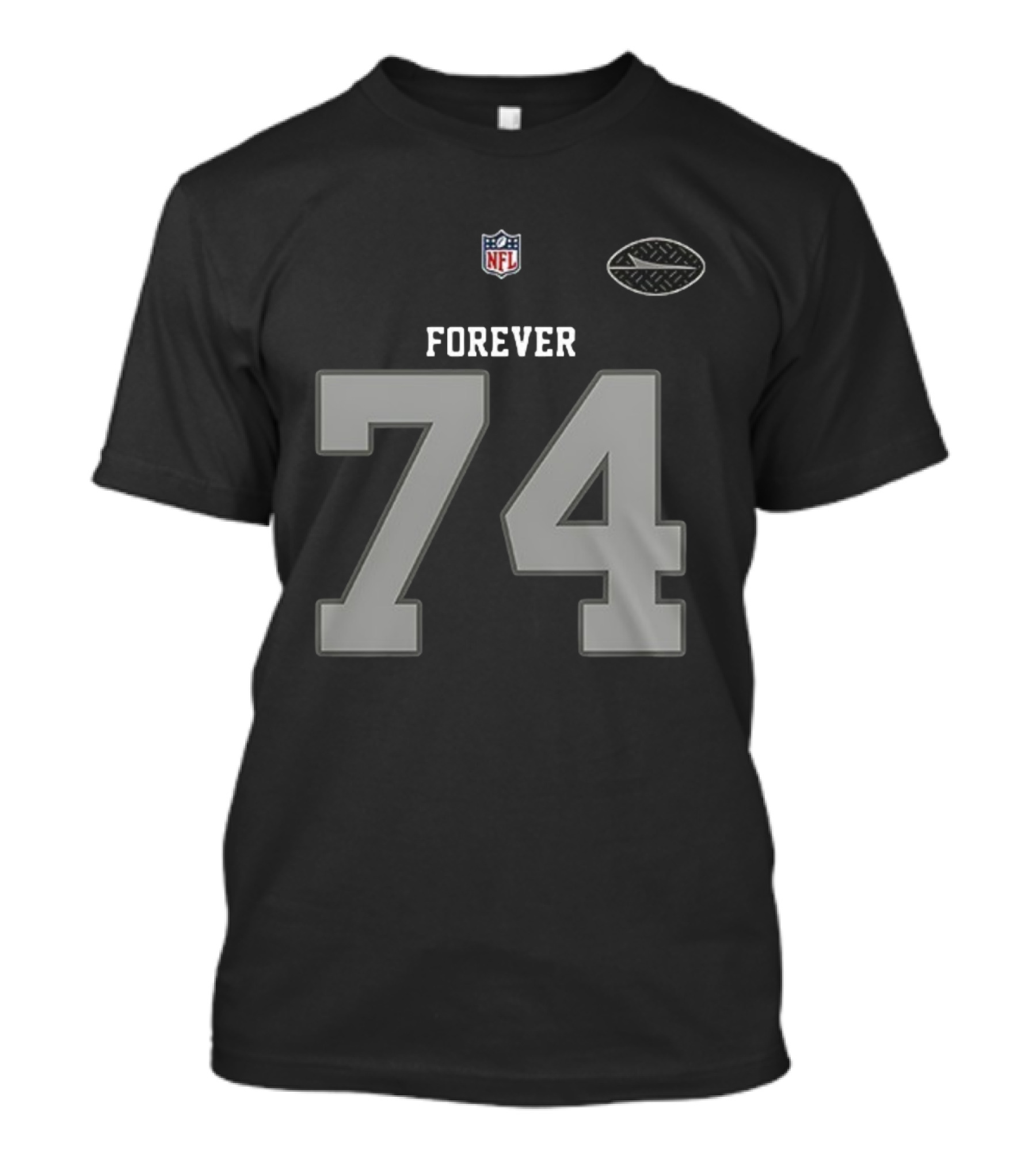 New York Jets Nick Mangold Forever 74 NFL Football T-Shirt