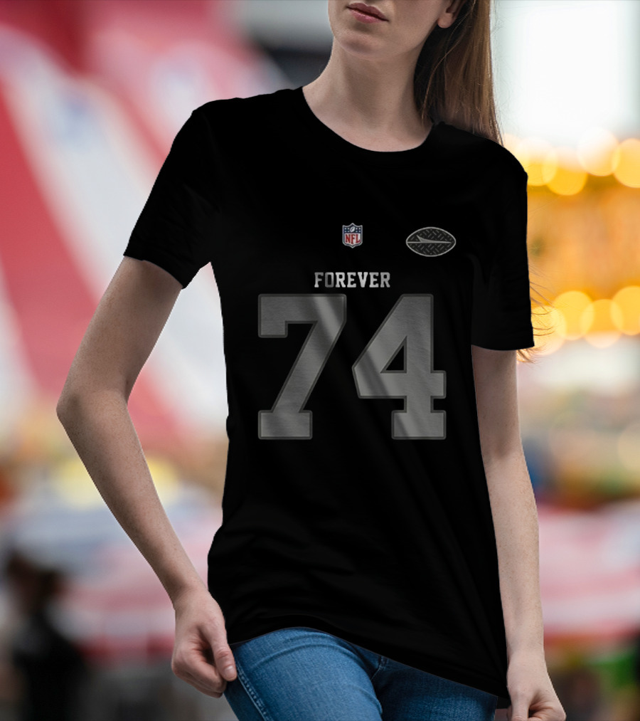 New York Jets Nick Mangold Forever 74 NFL Football T-Shirt