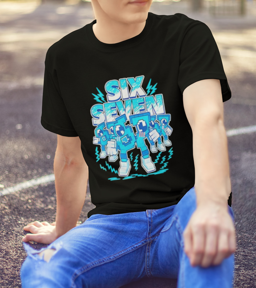 Six Seven Meme 67 Italian Brainrot Birthday T-Shirt