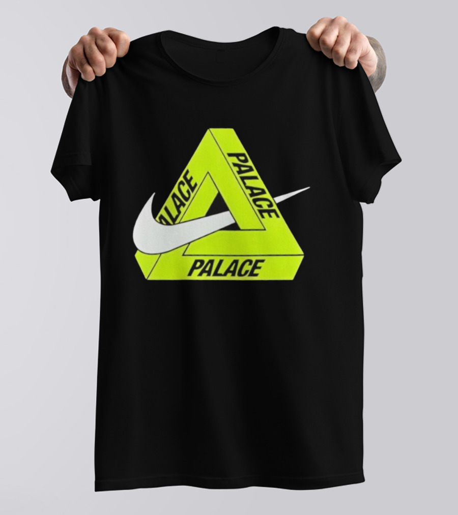 Palace Tri-Ferg Swoosh Yellow Collaboration T-Shirt