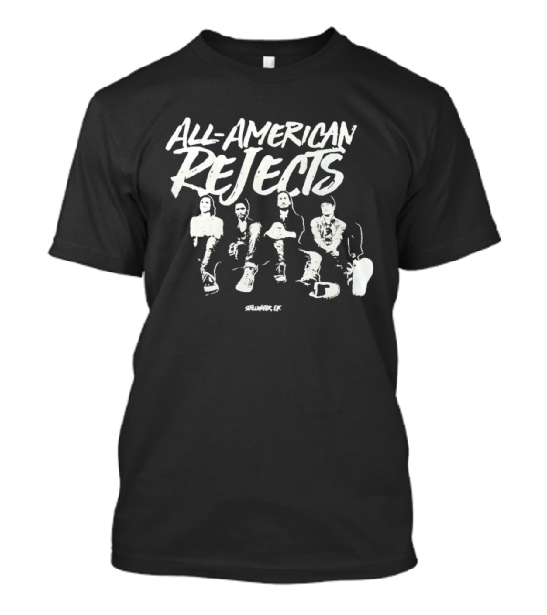 All-American Rejects Tour 2025 Pop Rock Concert Silhouettes T-Shirt