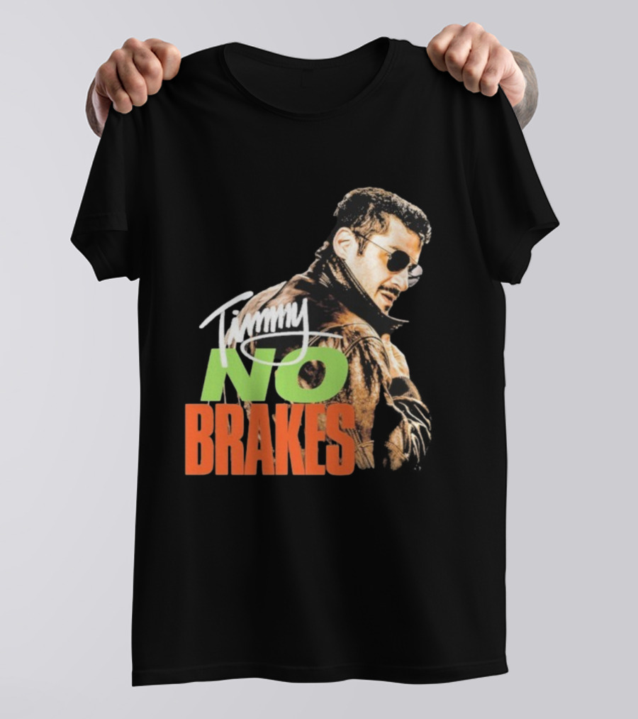 Timmy No Brakes Racing Jacket Sunglasses Style T-Shirt